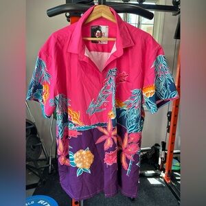 Retro Rifle Manny Scarface 2XL Hawaiian Shirt